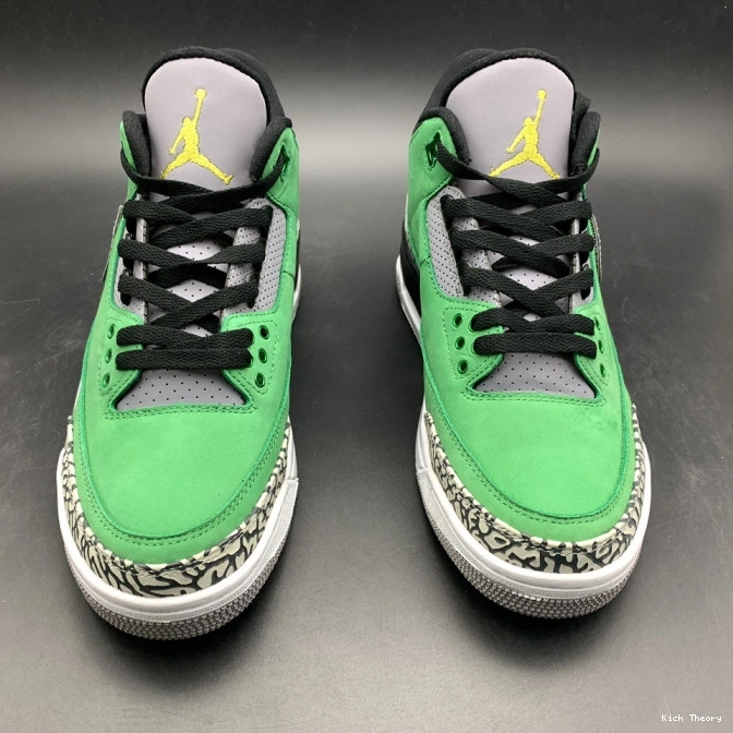 Kick Theory AJ3 Oregon Retro Air Tinker shoes Ducks Jordan PE 867493 3 0724